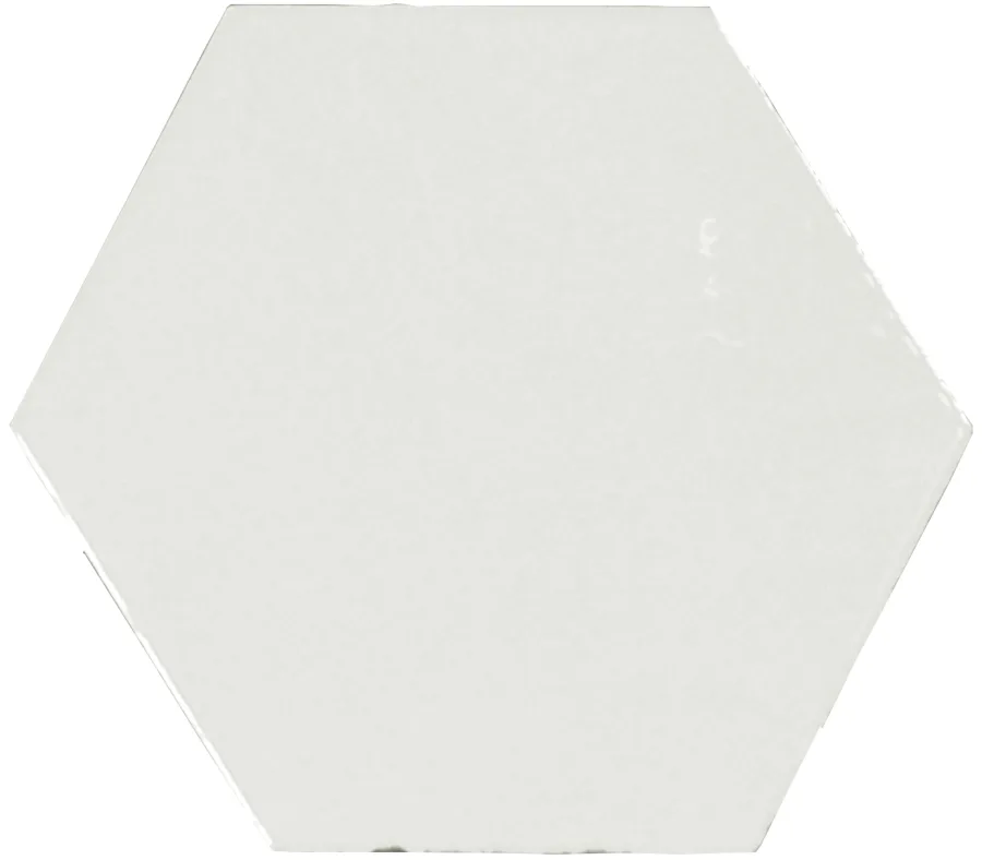 Wow Zellige Hexa White 10,8x12,4