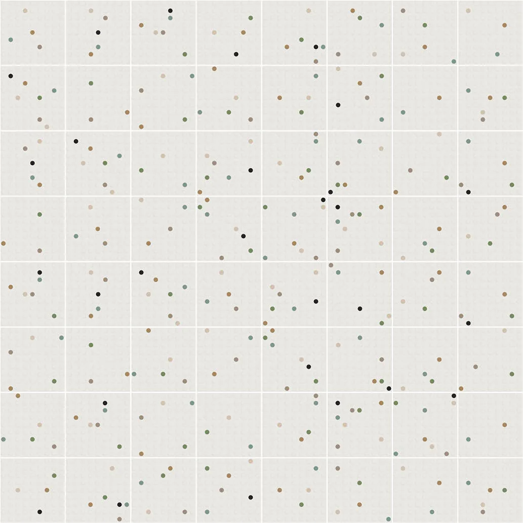 Vives Zepto Ronto Multicolor 13x13