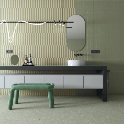 Vives Zouk-R Verde Bronce Oxidado 32x99