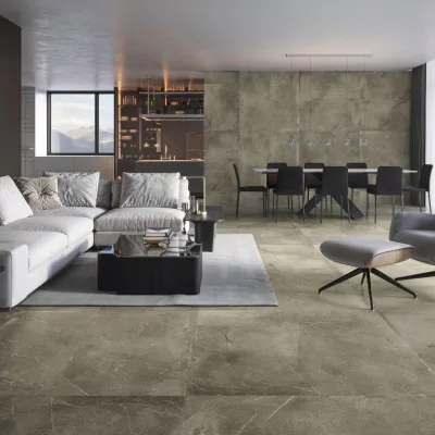 Bojules Pangea Antraciet mat 120x120
