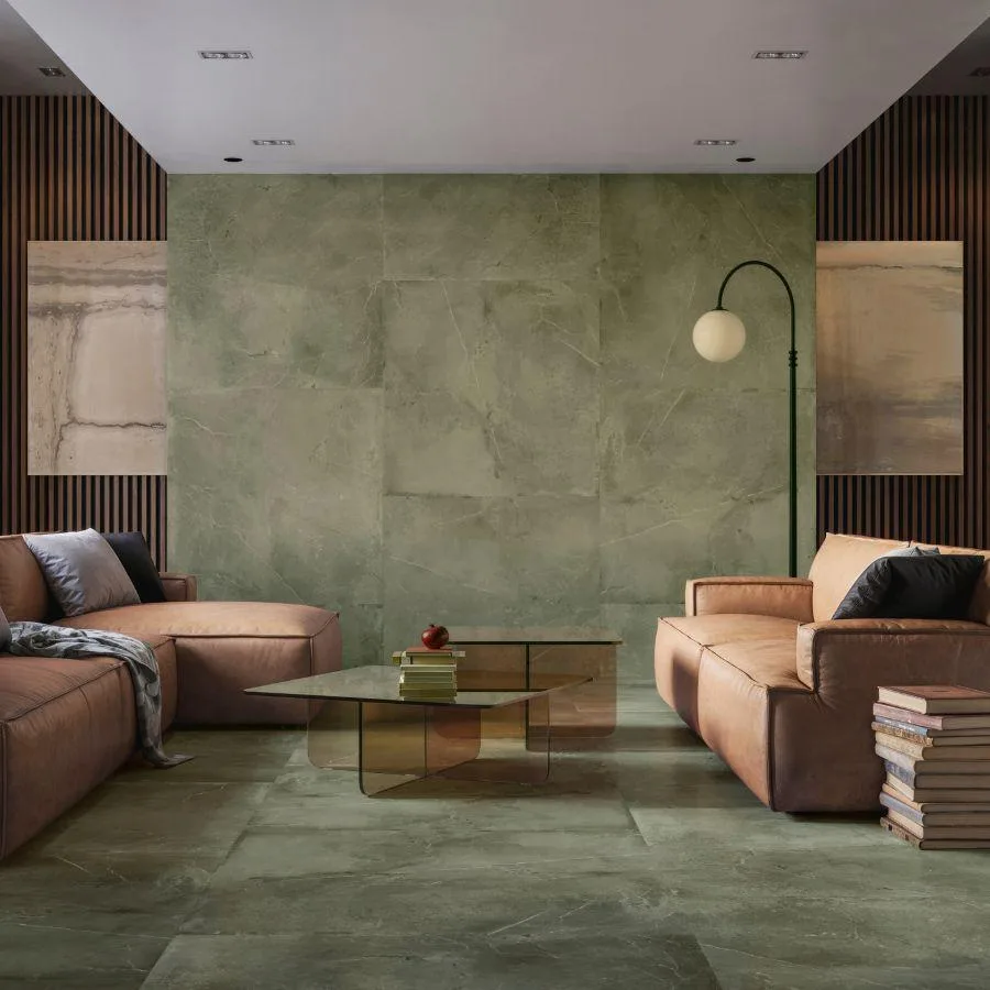 Bojules Pangea Groen mat 60x60