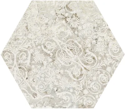 Aparici Carpet Sand Hexagon Mat 25x29