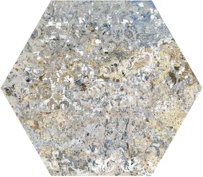 Aparici Carpet Vestige Hexagon Mat 25x29