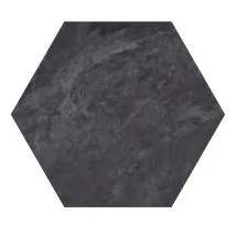 Isla Canyon Black Esagona 24x27.7