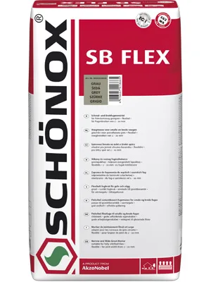 Schonox Sb Voegsmal En Breed Grijs 15 Kg