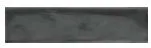 Handvorm Maiolica Charcoal Mat 7.5x30