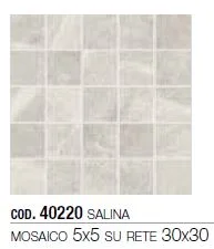 Polis Sicily Salina Mosaico 5X5 30x30
