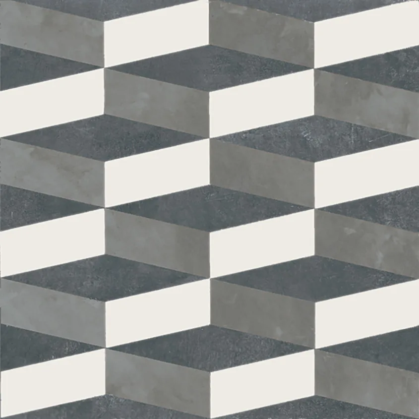 Mutina Azulej Cubo Nero 20x20