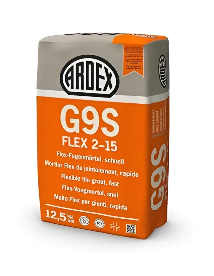 Ardex 12.5kg G9S flexvoeg grys