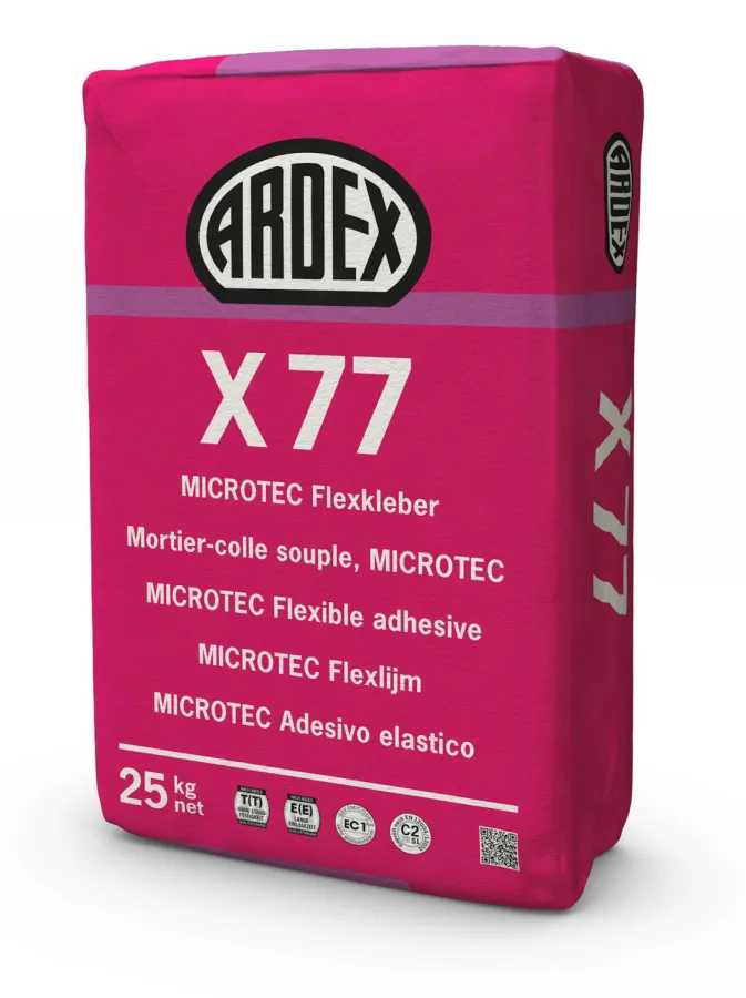 Ardex 25 kg X-77 microt. lijm