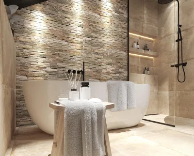 La Cueva Dutch Stone Beige mat 71x71