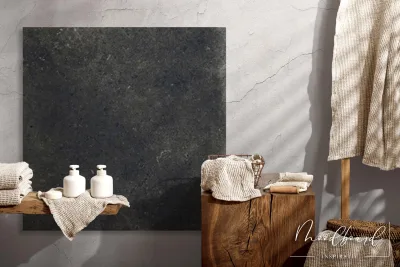 La Cueva Dutch Stone Zwart mat 90x90