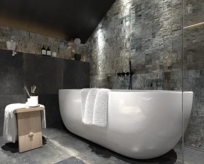 La Cueva Dutch Stone Zwart mat 60x60
