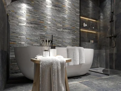 La Cueva Dutch Stone Zwart mat 60x60