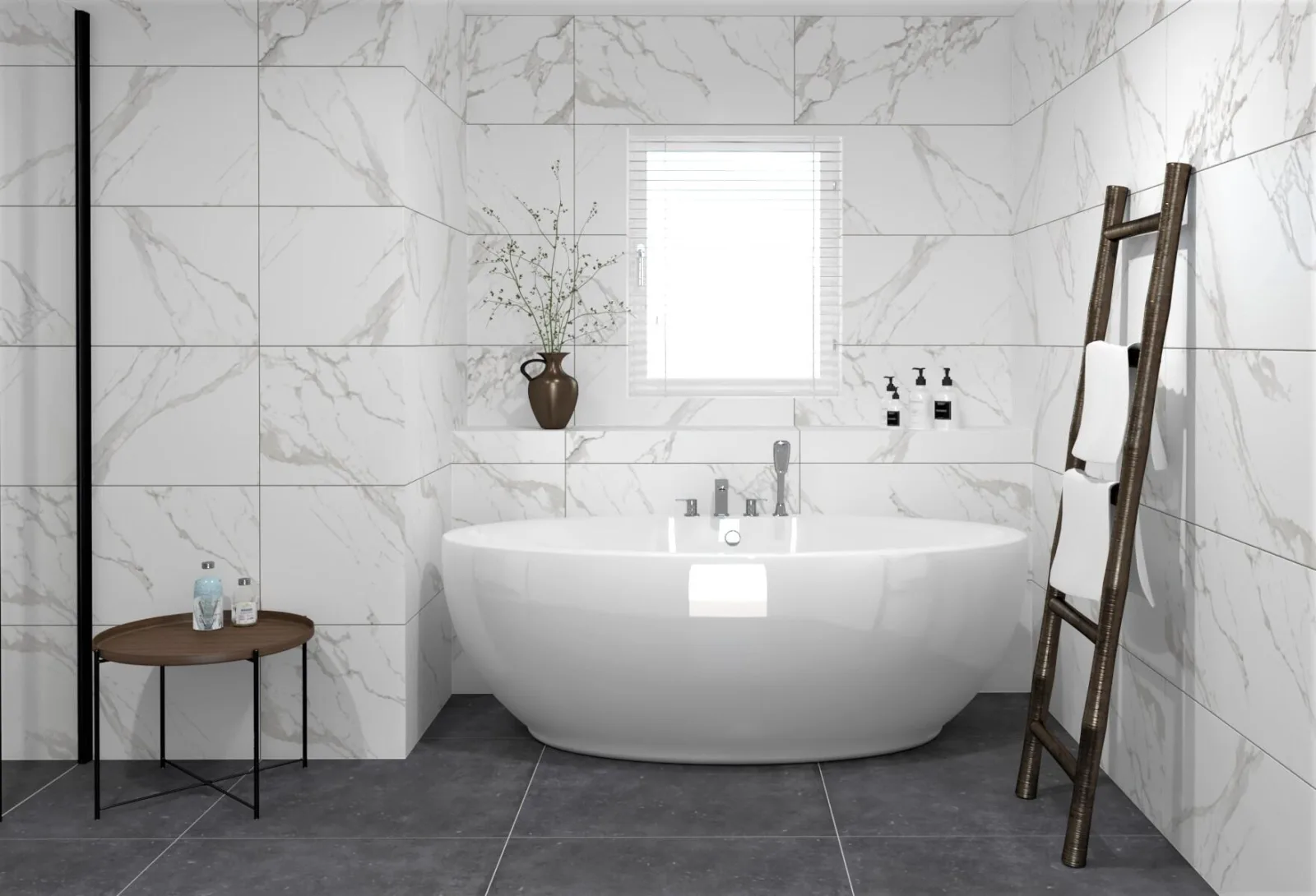 La Cueva Dutch Stone Antraciet mat 80x80