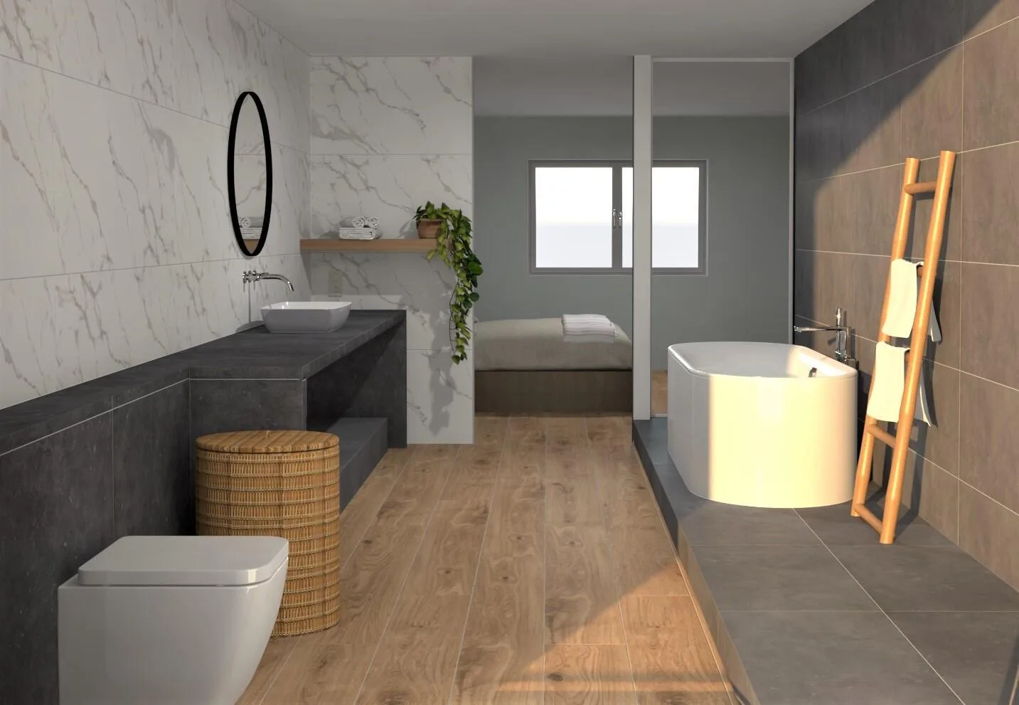 La Cueva Dutch Wood Beige mat 26x160
