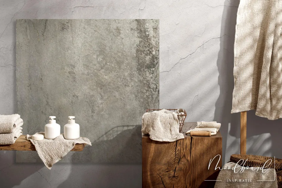 Del Conca Lavaredo Grijs mat 80x80