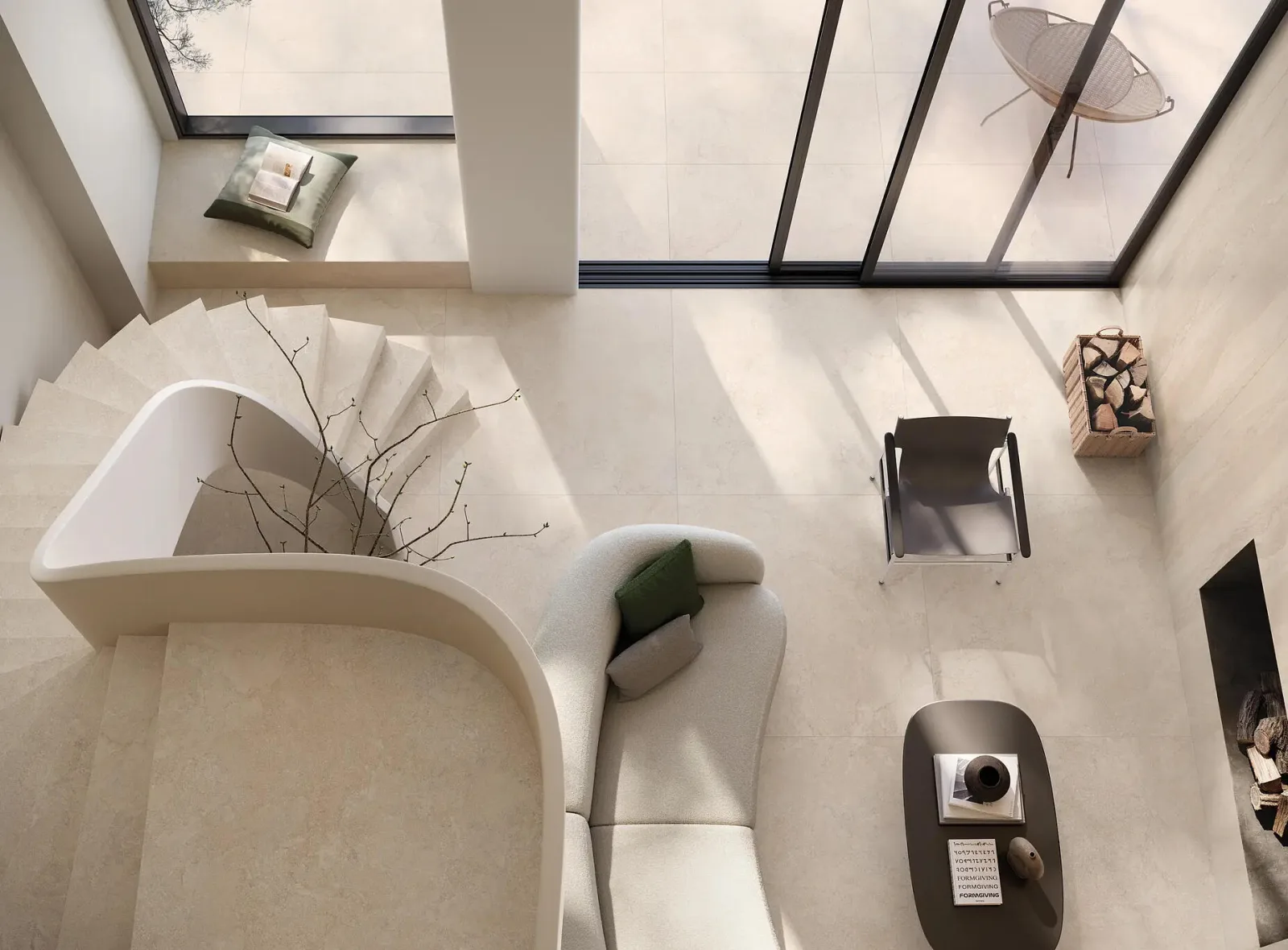 Flaviker Double Beige mat 80x80