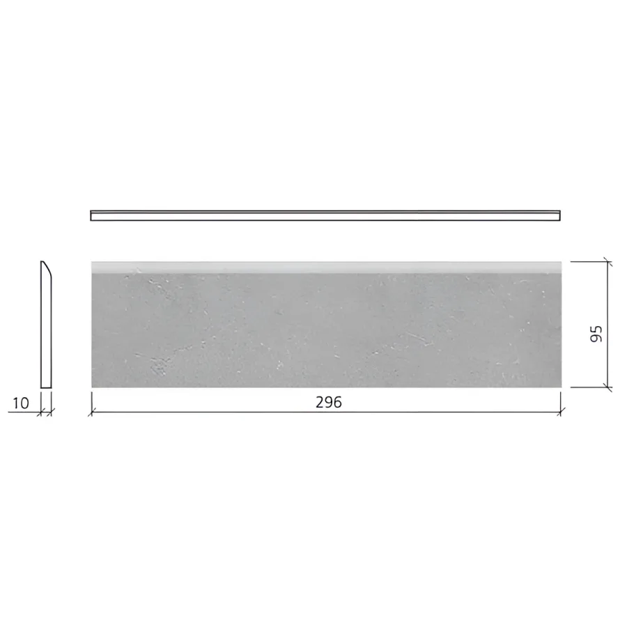Mosa Ultrater Antraciet mat 10x30