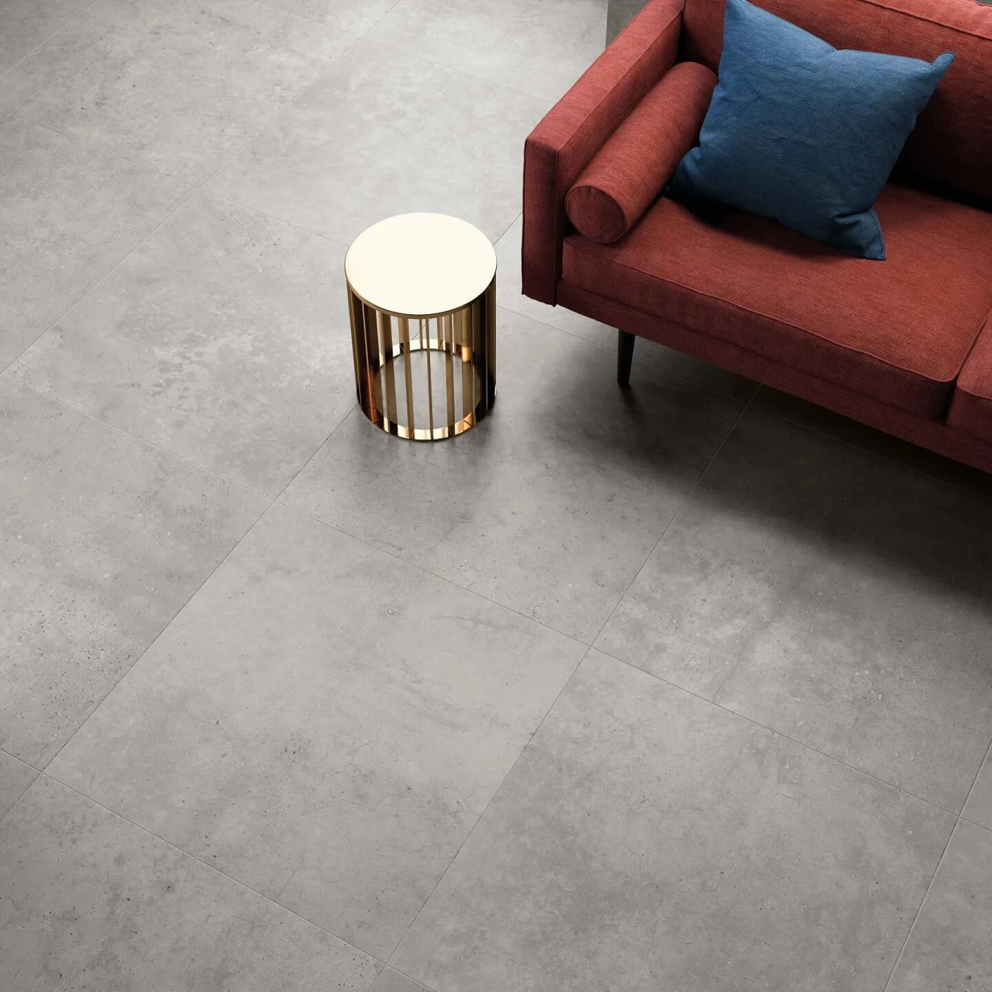 Flaviker Hyper Grijs mat 80x80