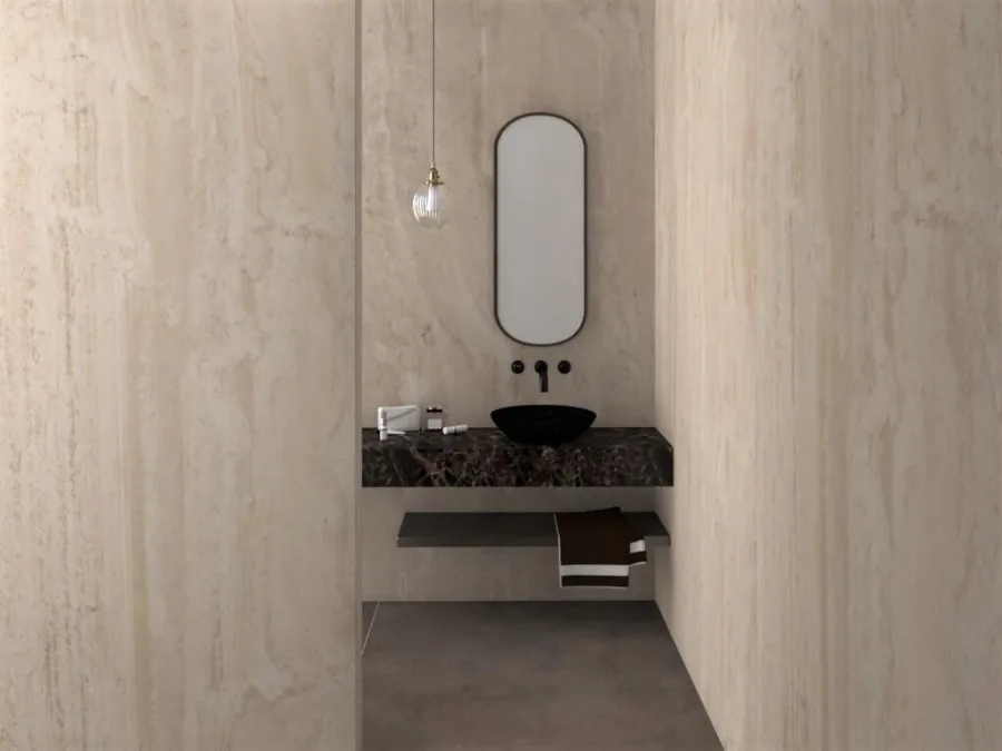 Flaviker Navona Bruin mat 160x320
