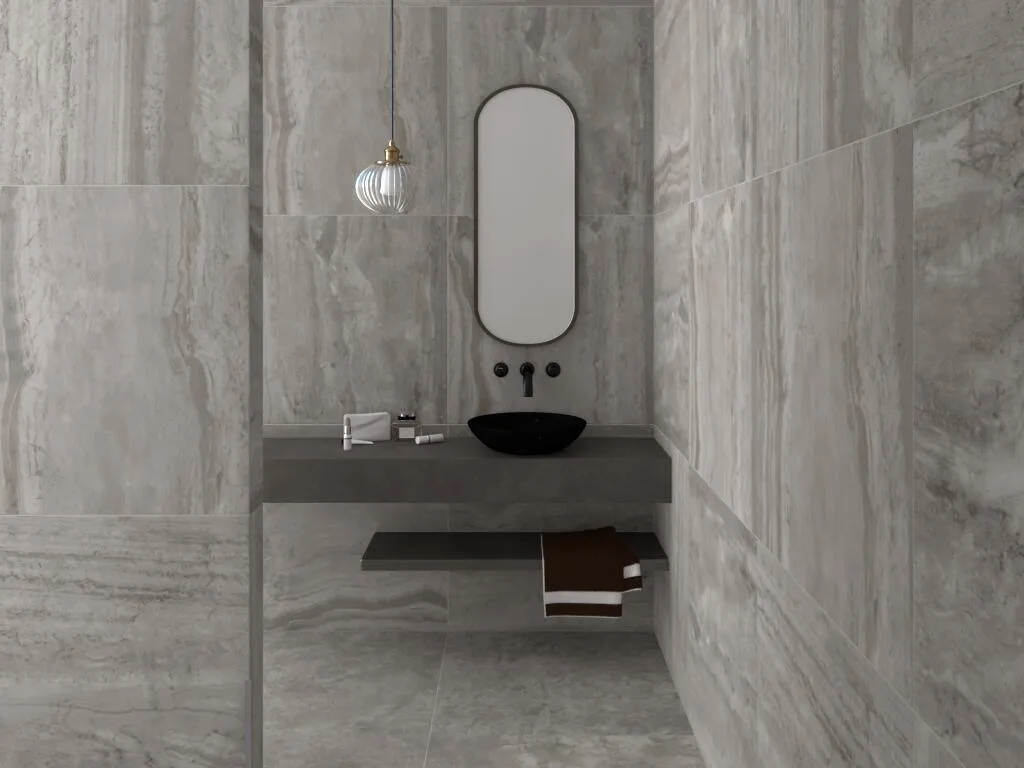 Flaviker Navona Grijs mat 80x80