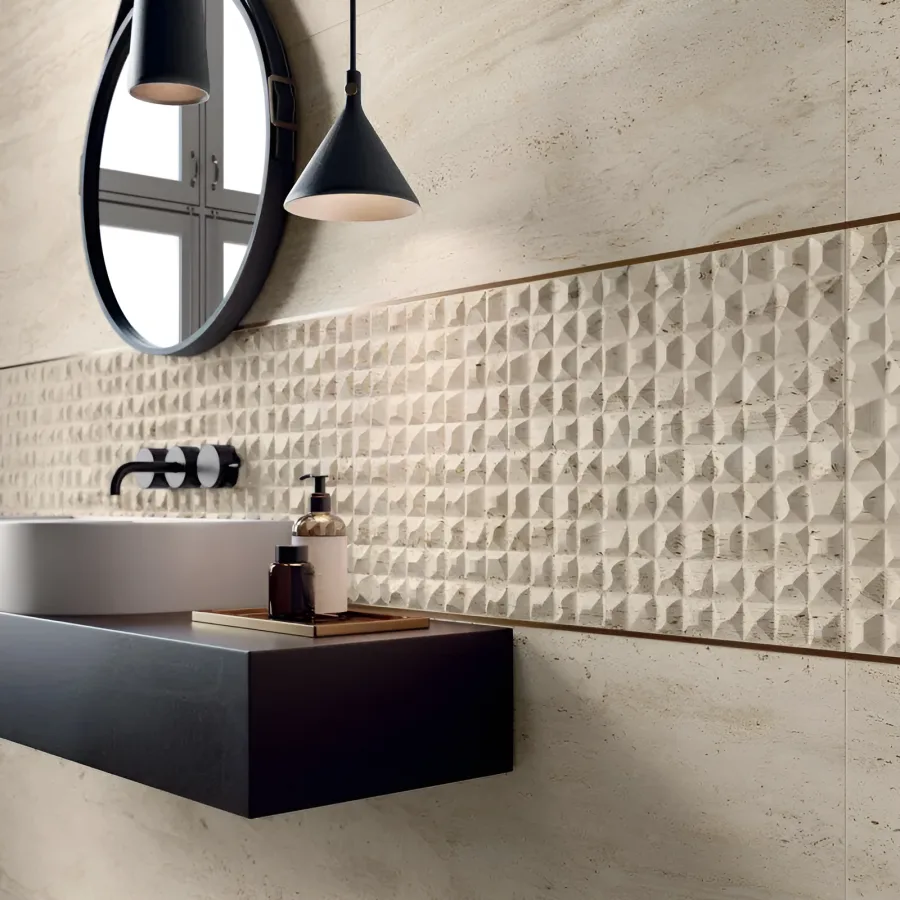 Flaviker Navona Bruin mat 30x30