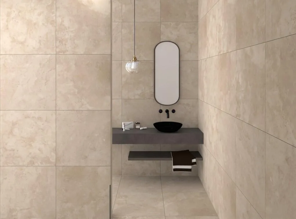 Flaviker Navona Bruin mat 60x60