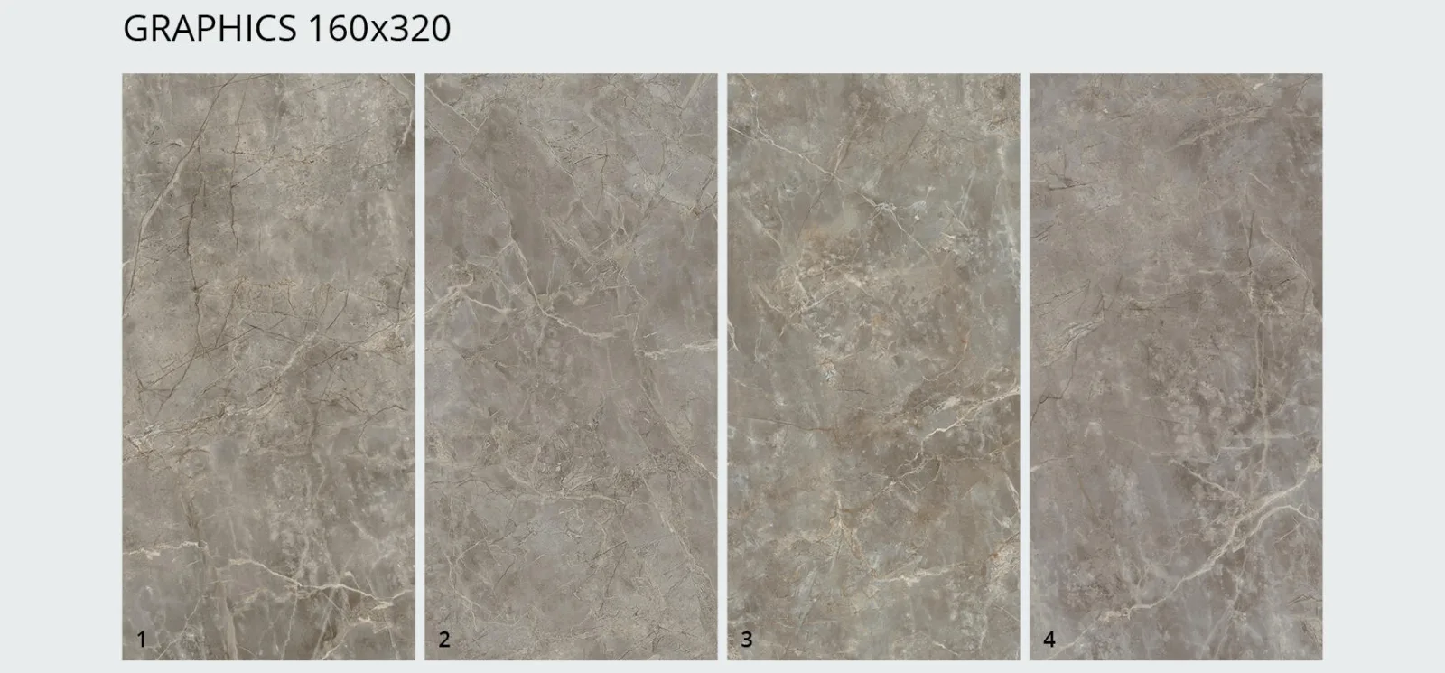 Fondovalle Infinito Grijs mat 120x278