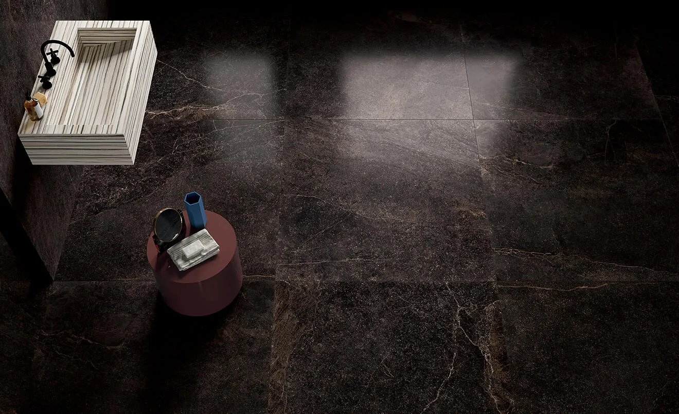 Fondovalle Planeto Bruin mat 120x120