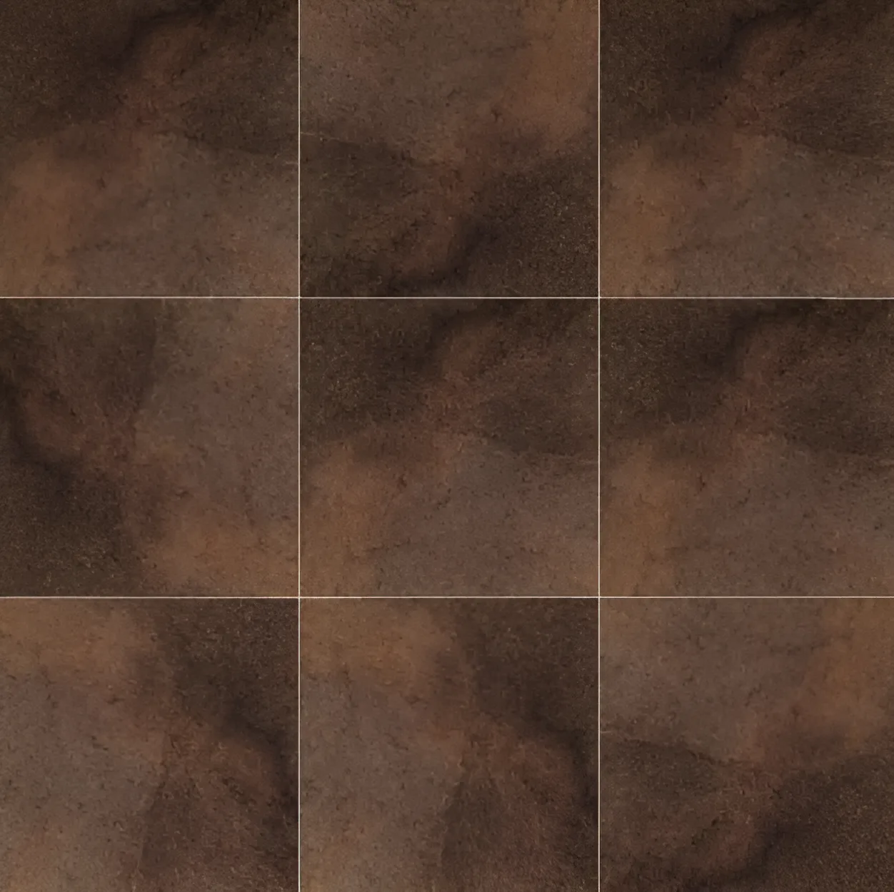 Fondovalle Planeto Bruin mat 80x80
