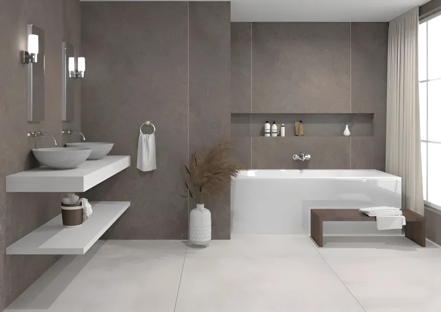 Fondovalle Planeto Grijs mat 120x280