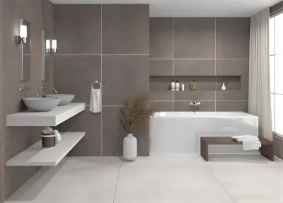 Fondovalle Planeto Grijs mat 80x80