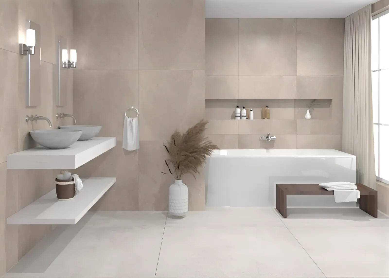 Fondovalle Planeto Grijs mat 80x80
