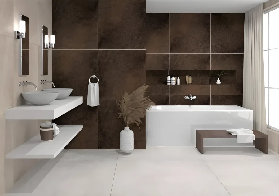 Fondovalle Planeto Zwart mat 80x80