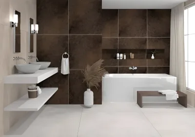 Fondovalle Planeto Zwart mat 80x80