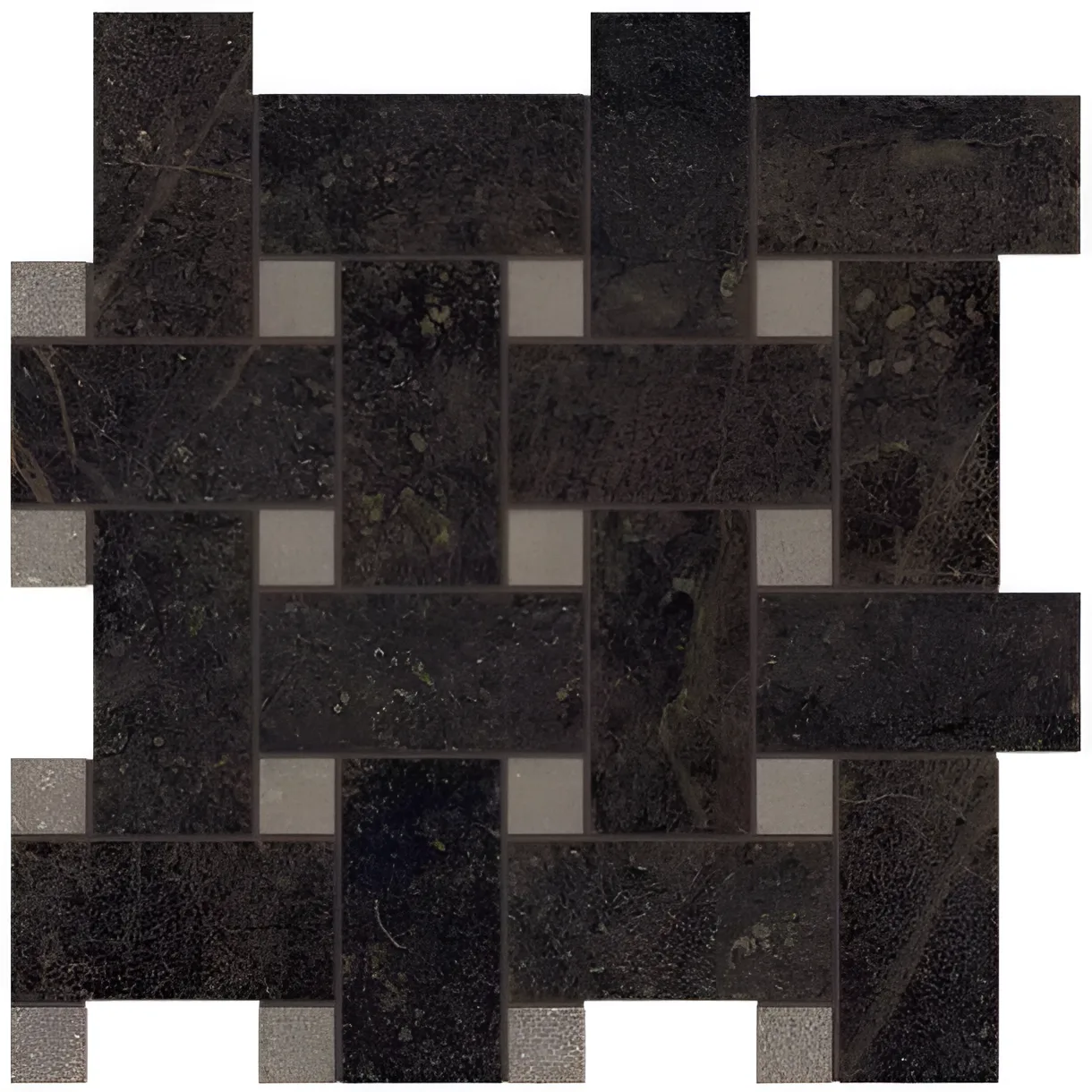 Fondovalle Planeto Zwart mat 30x30