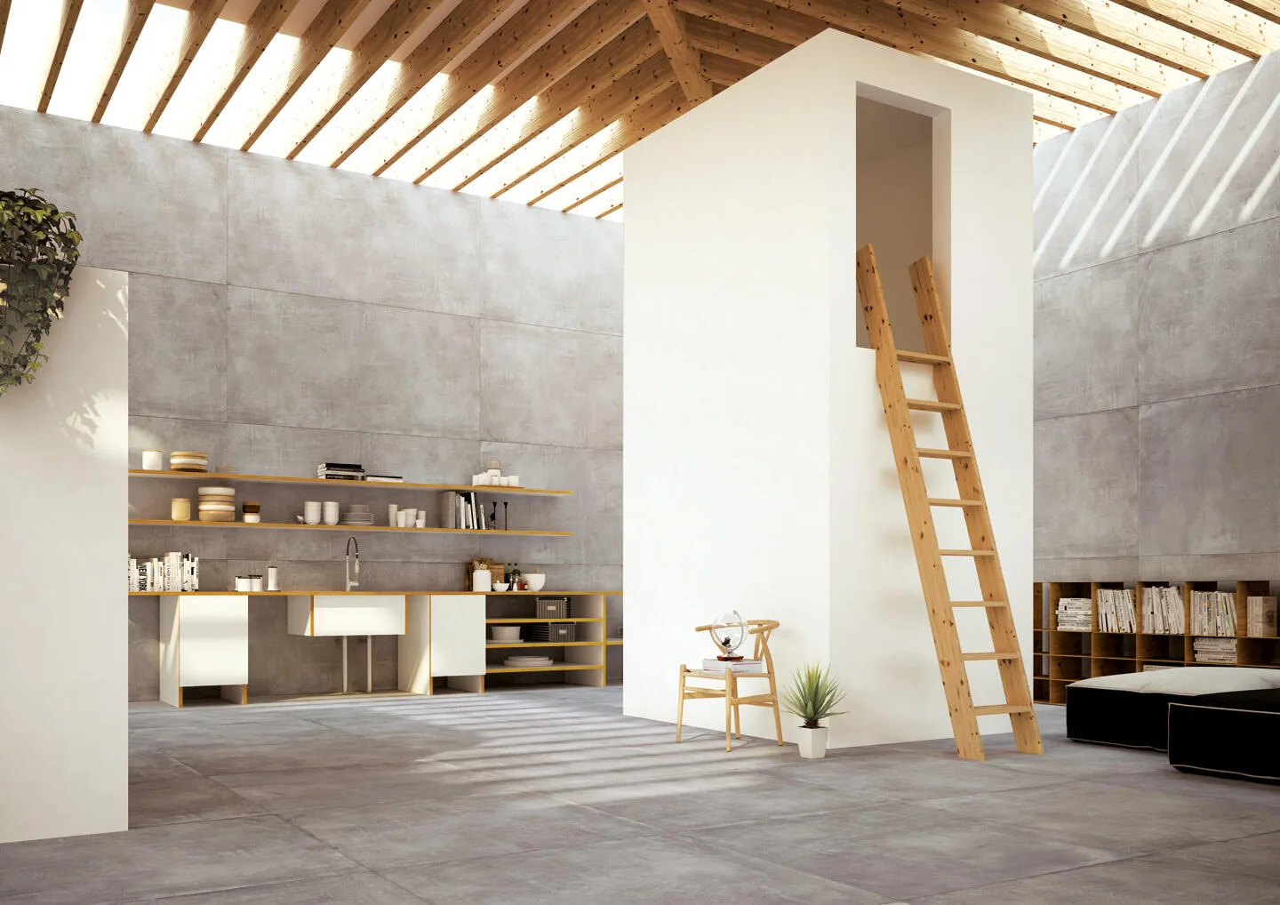 Fondovalle Portland Grijs mat 120x120