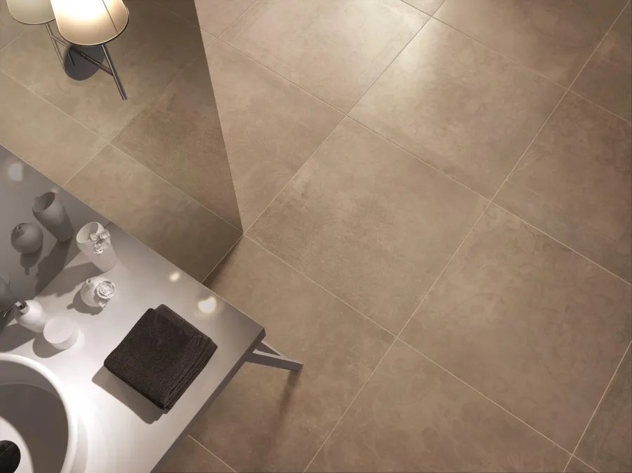 Fondovalle Portland Bruin mat 80x80 (FONPORLASSR80D)