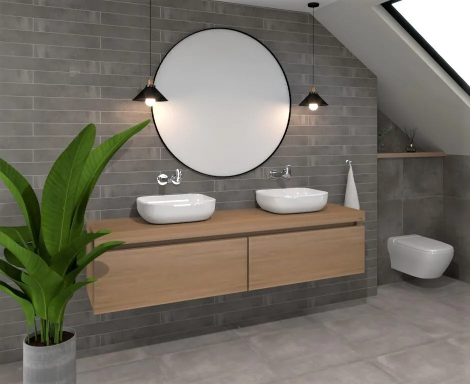 Fondovalle Portland Antraciet mat 8x80