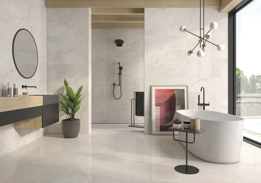 Geo Tiles Cronos Wit glans 30x90 (GEOCROBL3090R)