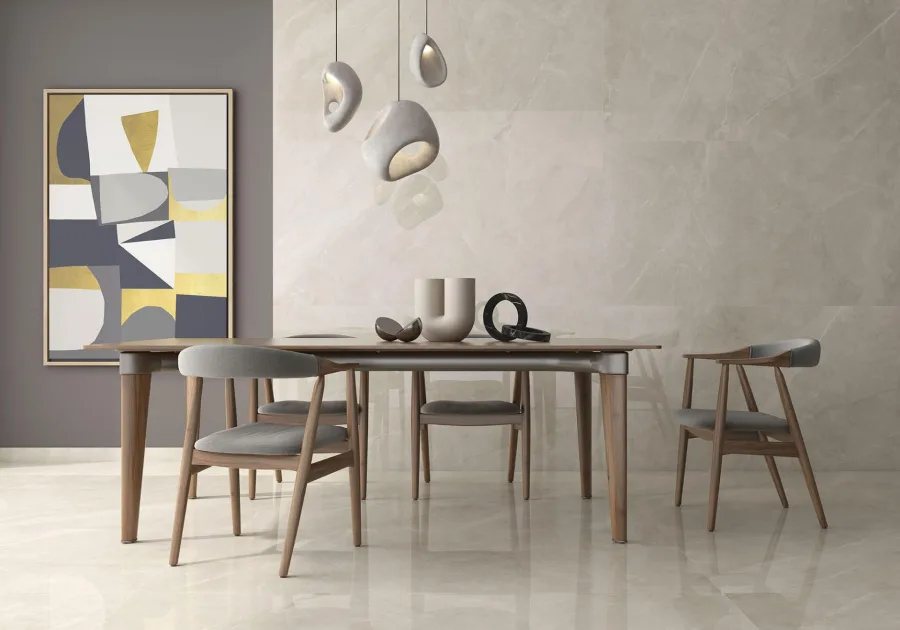 Geo Tiles Magda Grijs glans 60x120