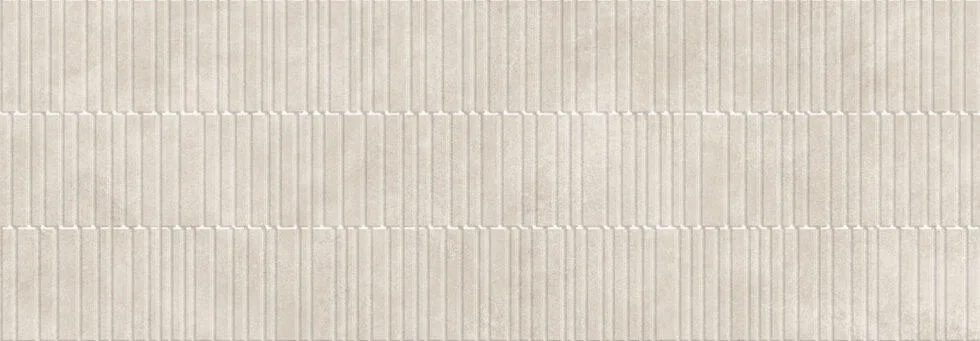 Geo Tiles Zero Beige mat 30x90