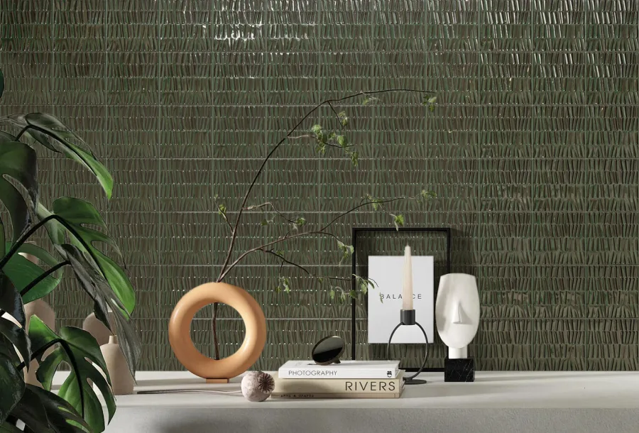Gigacer Bamboo Groen 15x15 (GIGBAMAV)