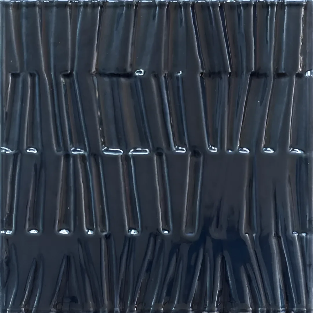 Gigacer Bamboo Blauw glans 15x15