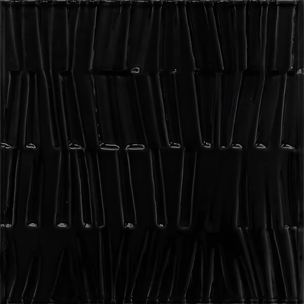 Gigacer Bamboo Zwart glans 15x15