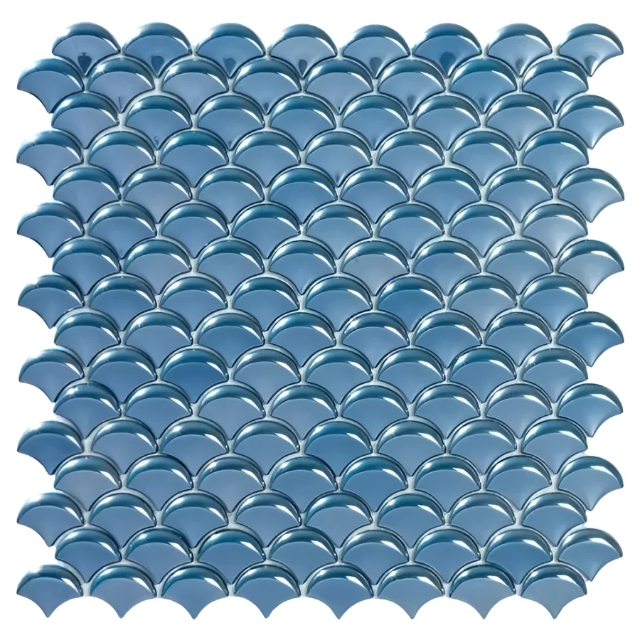 Grandeur Glass Blauw glans 32x32 (GRAGLAHB)