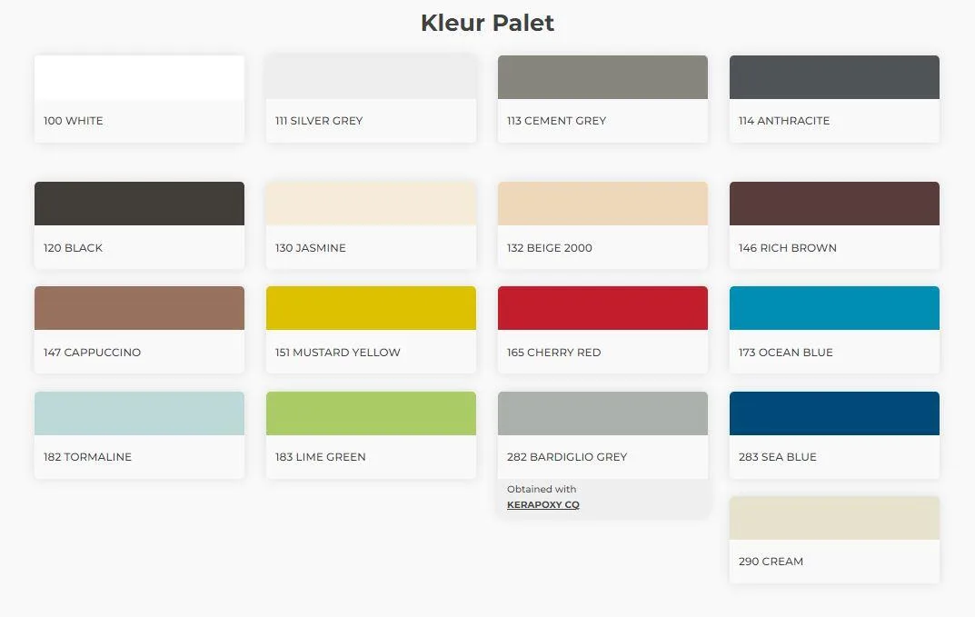 Mapei Kerapoxycq voegGrijs