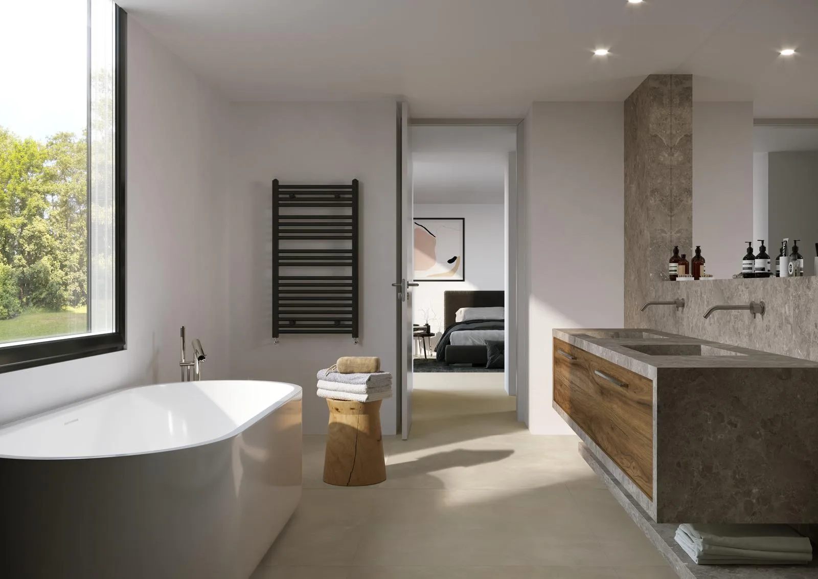Marazzi italie Grandestonelook Grijs mat 160x320