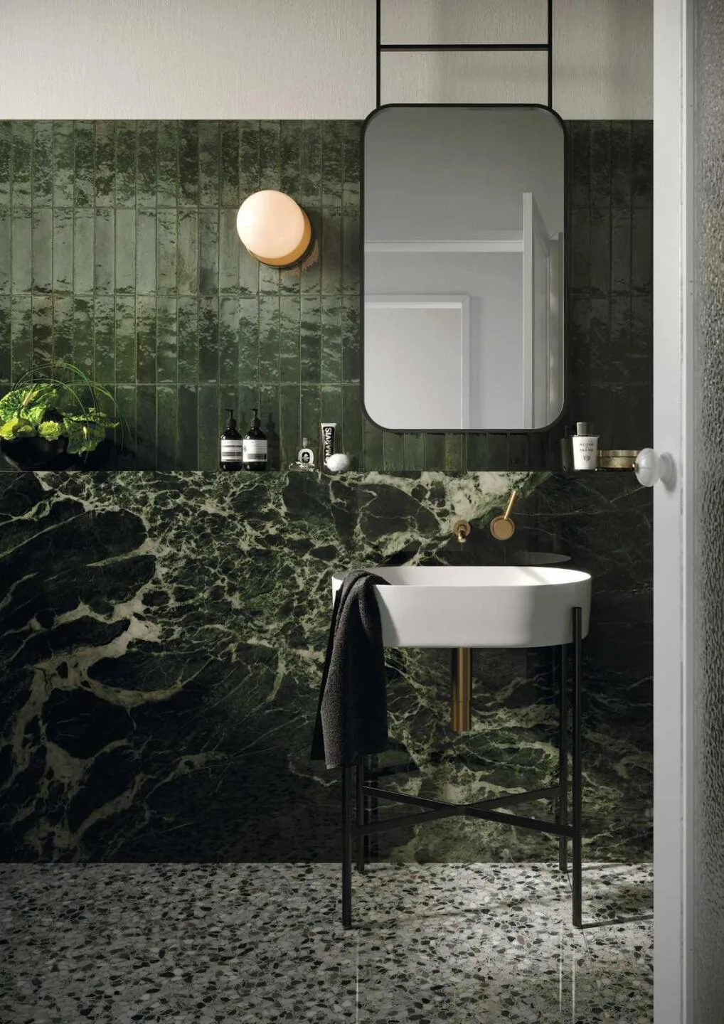 Marazzi italie Grandemarble Groen glans 160x320